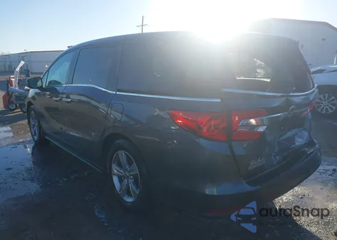 2020 Honda Odyssey Ex-L/Ex-L W/Navi Res z USA, uszkodzony, nr VIN 5FNRL6H79LB036083